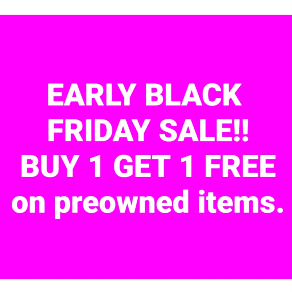 BUY 1 GET 1 FREE